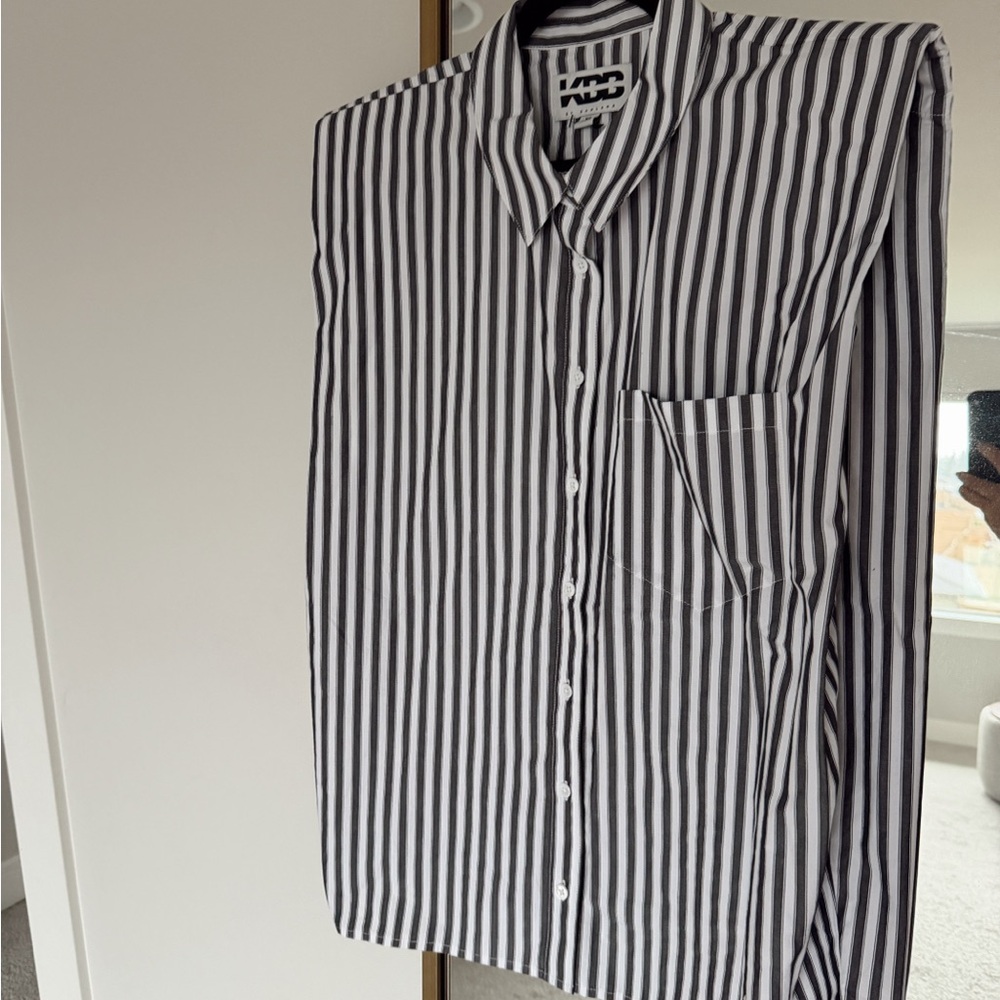 KBB by KAHLANA Women's Sleeveless 'The Shoulder Pad Shirt'